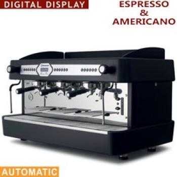AROMA/3EB (25) Expressomaschine, 3-gruppig, automatisch (mit Display) - SCHWARZ